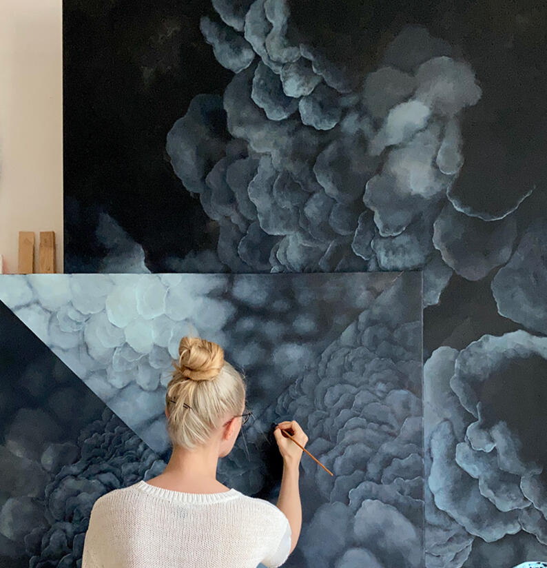 Magdaléna Ševčík ve studiu